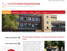 Tablet Screenshot of hhg-du.de
